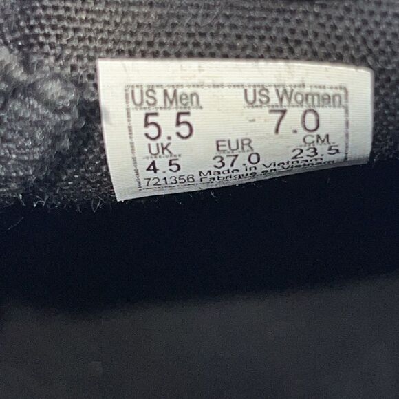 VANS Classic Slip-On Perforated Black Leather Shoe- - Picture 8 of 9